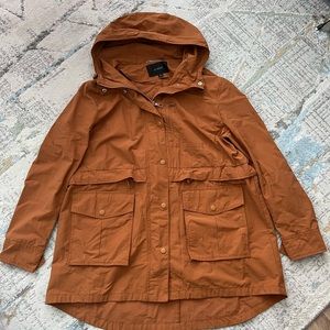 BNWOT JCREW “Perfect Lightweight Raincoat”
